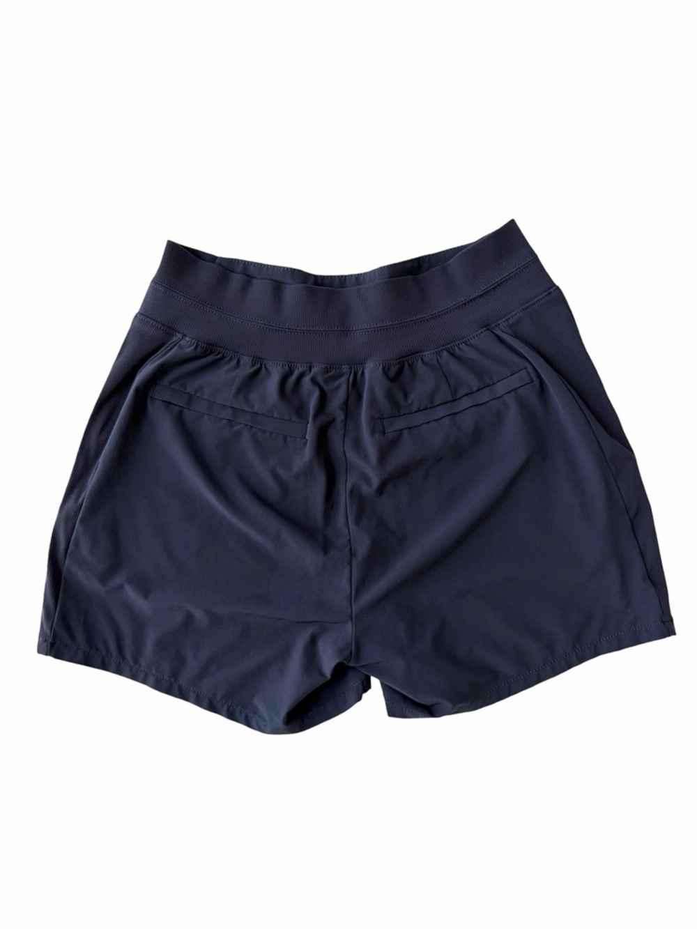 Athleta Navy Brooklyn Mid-Rise Athletic Shorts - Picture 3 of 15